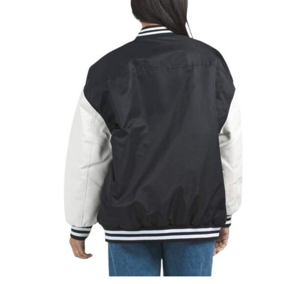 HUDSON Oversized Varsity Jacket - Picture 2 of 3